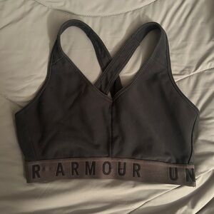 Under Armour Women's Charcoal Sports Bra